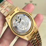 Rolex Day-Date 228238 YG Plated Champagne Dial CZ Diamonds 40mm Super Clone - 图片 11