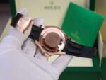 Rolex Yacht-Master RG Plated Black Dial Baguette Diamond 40mm Oysterflex Super Clone - 图片 10