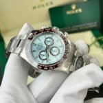 Rolex Daytona 126506 904L Steel Ice Blue Dial CZ Diamonds 40mm Oyster Super Clone - 图片 3