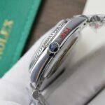 Rolex Day-Date 128236 904L Steel Blue Dial CZ Diamonds 36mm Super Clone - 图片 8