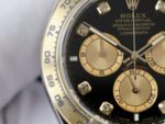 Rolex Daytona 126503 SS/YG Plated Black Dial CZ Diamonds 40mm Oyster Super Clone - 图片 7