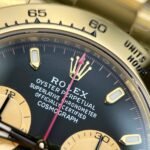 Rolex Daytona YG Plated Black Dial 40mm Oyster Super Clone - 图片 4