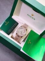 Rolex Day-Date RG Plated Gem-set Bezel Diamond Dial 40mm Super Clone - 图片 2