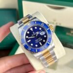 Rolex Submariner 126613LB SS/YG Plated Blue Dial 41mm Oyster Replica