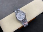 Rolex Land-Dweller 127234 904L Steel White Honeycomb-Motif Dial 36mm Super Clone