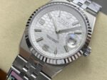 Rolex Land-Dweller 127234 904L Steel White Honeycomb-Motif Dial 36mm Super Clone - 图片 8