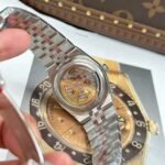 Rolex Land-Dweller 127236 Ice-Blue Honeycomb-Motif Dial 36mm Replica - 图片 4