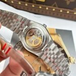 Rolex Land-Dweller 127336 Ice-Blue Honeycomb-Motif Dial 40mm Replica - 图片 4