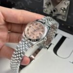 Rolex Datejust 316L Steel Pink Dial 31mm Jub THBF Replica - 图片 4