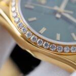 Rolex Day-Date YG Plated Green Dial With Diamonds 36mm Super Clone - 图片 6