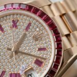Rolex Datejust RG Plated Diamond Dial Baguette Diamond 31mm Super Clone - 图片 5