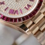 Rolex Datejust RG Plated Diamond Dial Baguette Diamond 31mm Super Clone - 图片 6