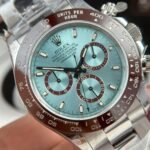 Rolex Daytona 116506 904L Steel Ice Blue Dial 40mm Oyster Super Clone - 图片 5