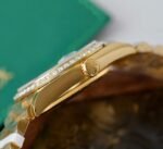 Rolex Day-Date YG Plated Paved-Rainbow Diamond Dial 36mm Super Clone - 图片 7