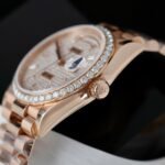 Rolex Day-Date RG Plated Diamond Dial 36mm Super Clone - 图片 8