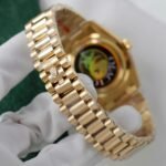 Rolex Day-Date YG Plated MOP Dial CZ Diamonds 36mm Super Clone - 图片 9