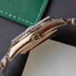 Rolex Day-Date RG Plated Chocolate Dial CZ Diamonds 36mm Super Clone - 图片 5