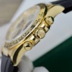Rolex Daytona 116519 YG Plated White Dial 40mm Oysterflex Super Clone - 图片 6