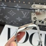 Rolex Datejust 126231 SS/RG Plated Silver Palm Dial CZ Diamonds 36mm Jub Super Clone - 图片 9