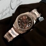 Rolex Sky-Dweller RG Plated Chocolate Dial 42mm Oyster Super Clone - 图片 2