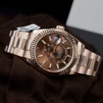 Rolex Sky-Dweller RG Plated Chocolate Dial 42mm Oyster Super Clone - 图片 3