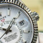 Rolex Sky-Dweller 904L Steel White Dial 42mm Oysterflex Super Clone - 图片 6