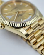 Rolex Day-Date 228238 YG Plated Champagne Dial 40mm Replica - 图片 7