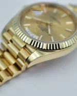 Rolex Day-Date 228238 YG Plated Champagne Dial 40mm Replica - 图片 6