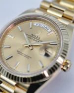 Rolex Day-Date 228238 YG Plated Champagne Dial 40mm Replica - 图片 15